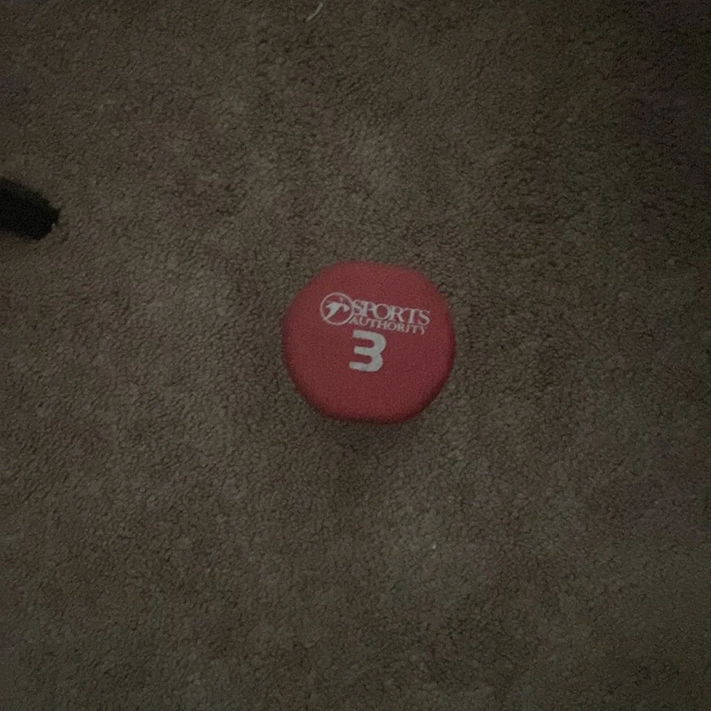 3 pound dumbbell - Picture 2 of 2